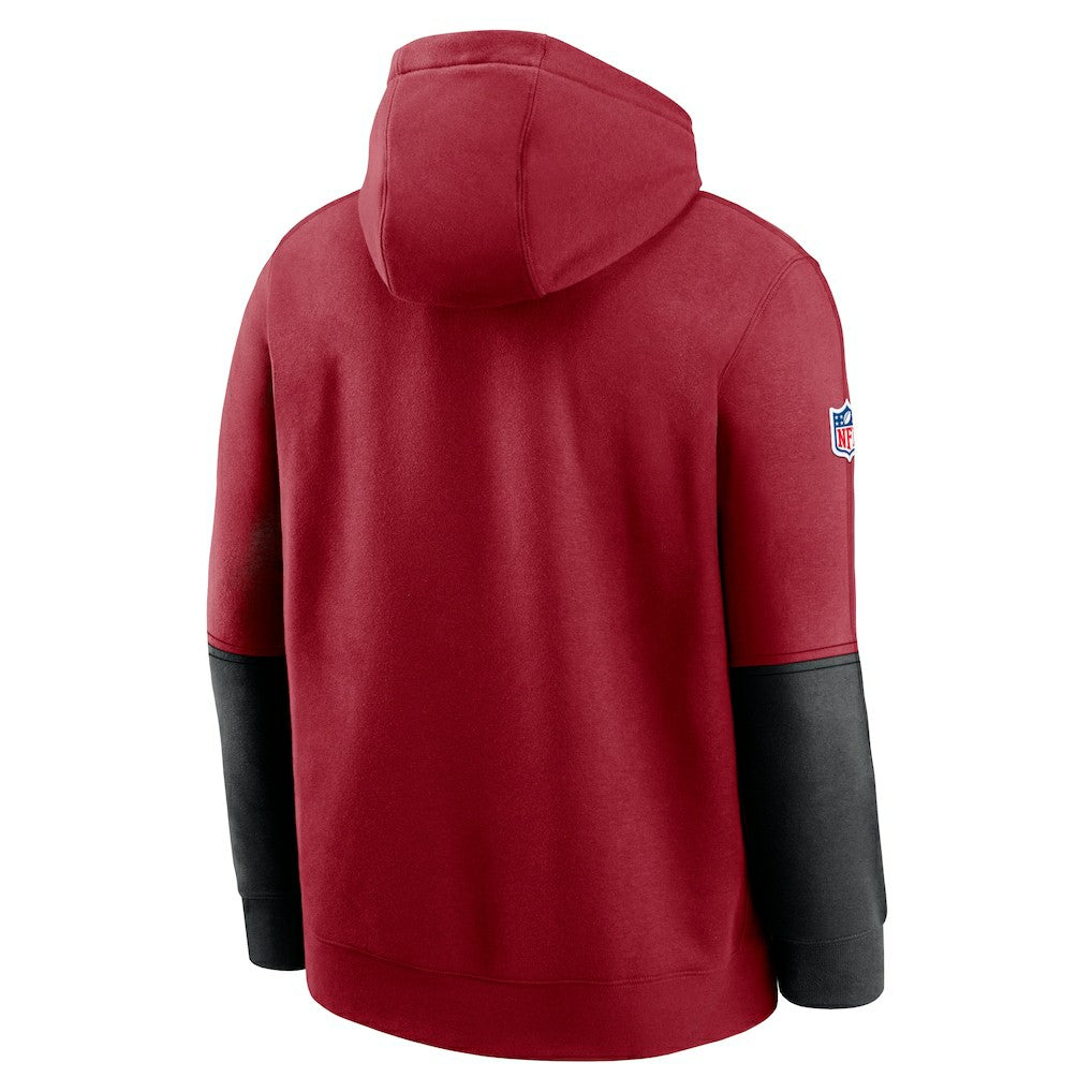 Arizona Cardinals Nike 2024 Sideline Club Pullover Hoodie