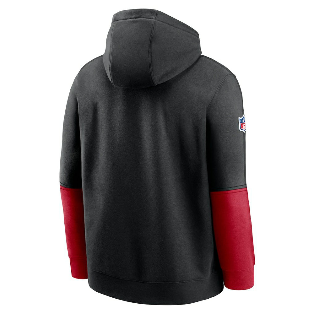 Atlanta Falcons Nike 2024 Sideline Club Pullover Hoodie