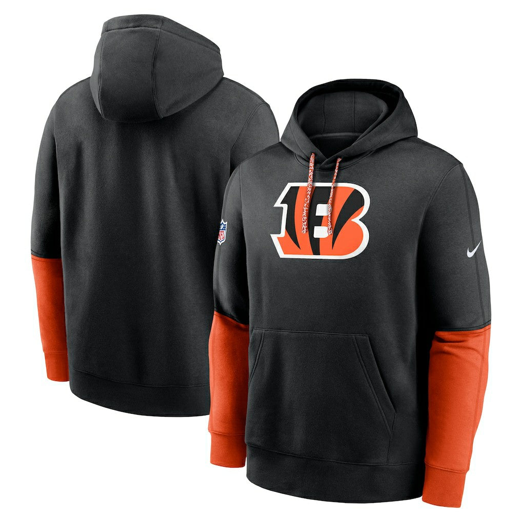 Cincinnati Bengals Nike 2024 Sideline Club Pullover Hoodie