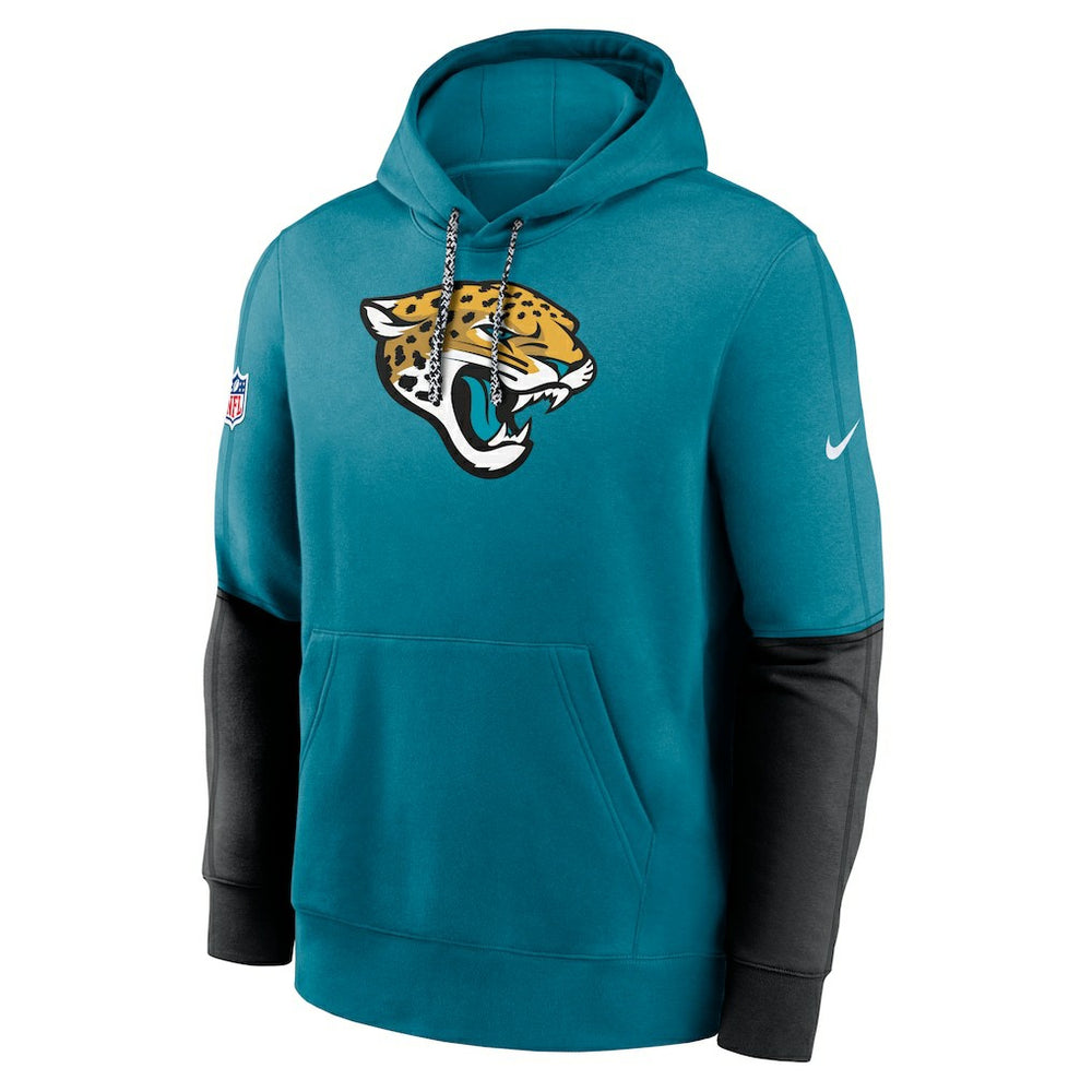 Jacksonville Jaguars Nike 2024 Sideline Club Pullover Hoodie