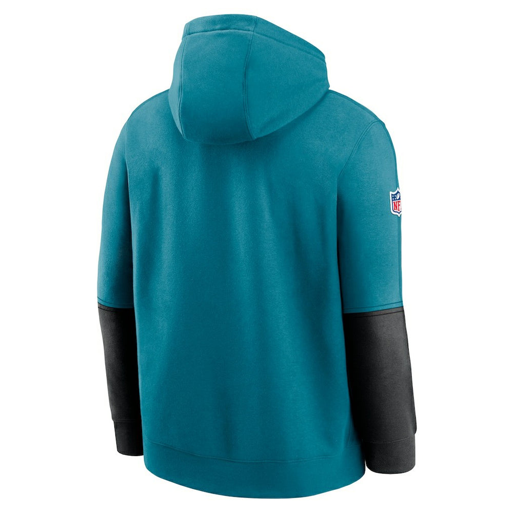Jacksonville Jaguars Nike 2024 Sideline Club Pullover Hoodie
