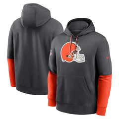 Cleveland Browns Nike 2024 Sideline Club Pullover Hoodie