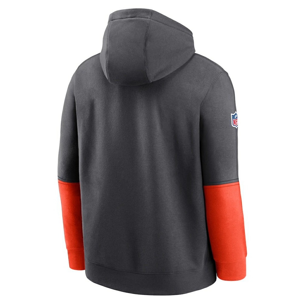 Cleveland Browns Nike 2024 Sideline Club Pullover Hoodie