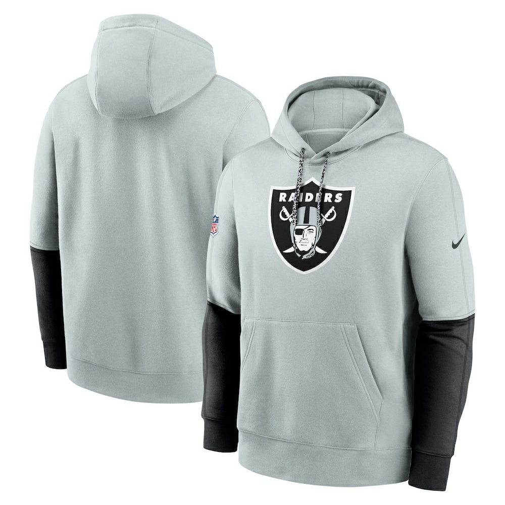 Las Vegas Raiders Nike 2024 Sideline Club Pullover Hoodie