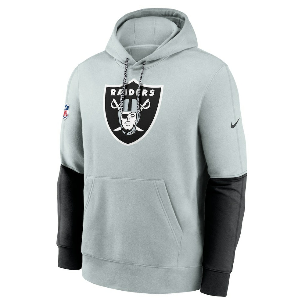 Las Vegas Raiders Nike 2024 Sideline Club Pullover Hoodie