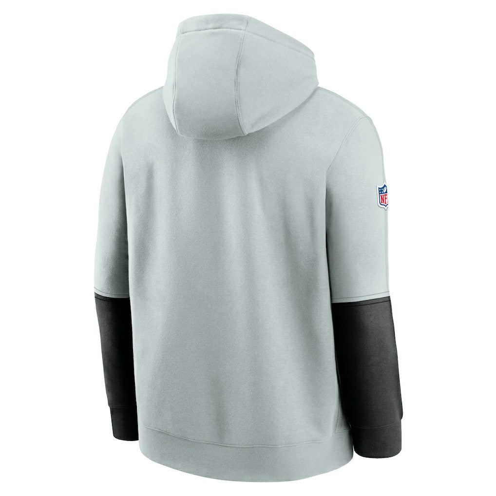 Las Vegas Raiders Nike 2024 Sideline Club Pullover Hoodie