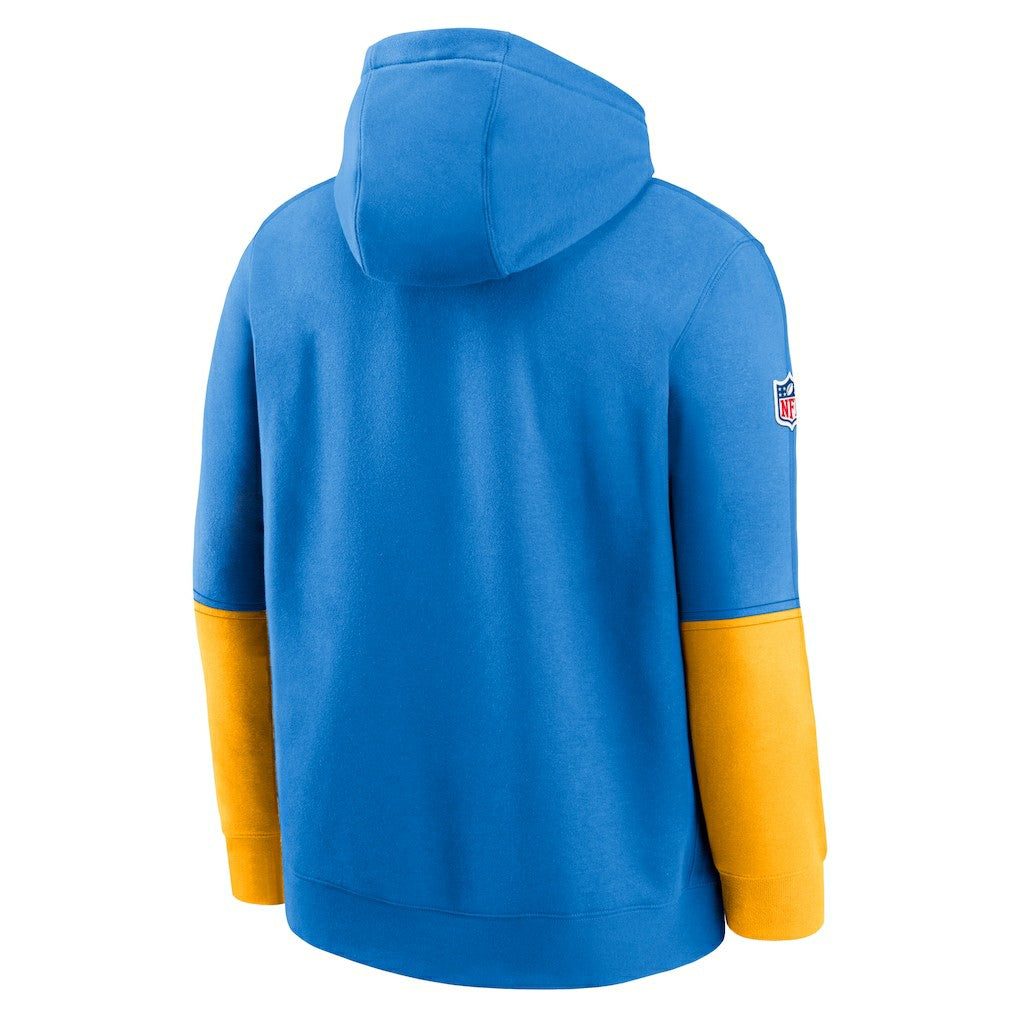 Los Angeles Chargers Nike 2024 Sideline Club Pullover Hoodie