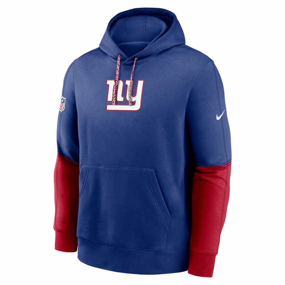 New York Giants Nike 2024 Sideline Club Pullover Hoodie