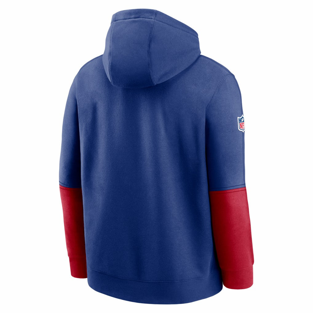 New York Giants Nike 2024 Sideline Club Pullover Hoodie