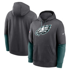 Philadelphia Eagles Nike 2024 Sideline Club Pullover Hoodie