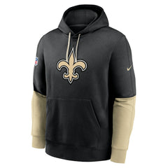 New Orleans Saints Nike 2024 Sideline Club Pullover Hoodie