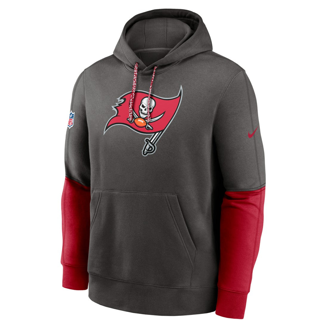 Tampa Bay Buccaneers Nike 2024 Sideline Club Pullover Hoodie