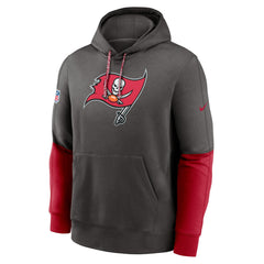 Tampa Bay Buccaneers Nike 2024 Sideline Club Pullover Hoodie