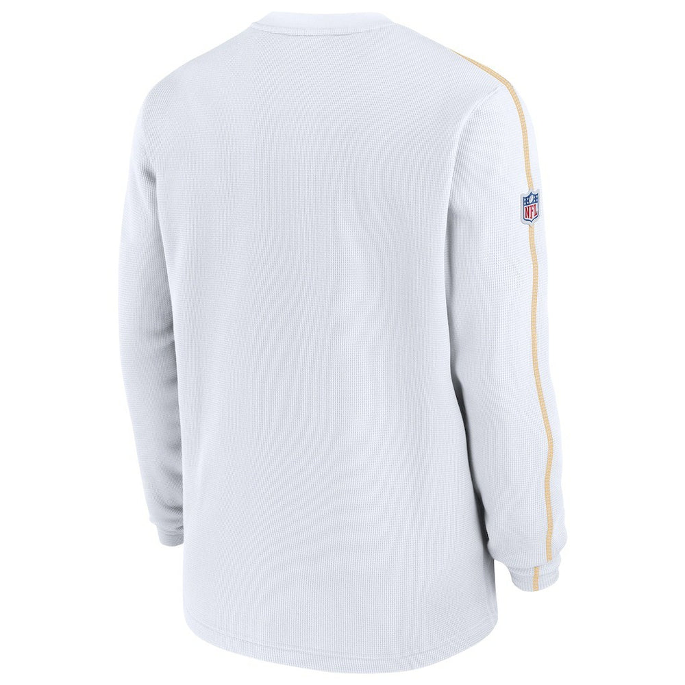 Kansas City Chiefs Nike 2024 Sideline Coaches Long Sleeve Top