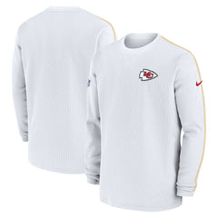 Kansas City Chiefs Nike 2024 Sideline Coaches Long Sleeve Top