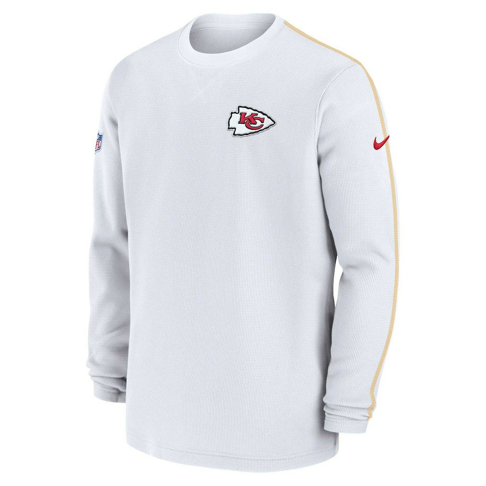 Kansas City Chiefs Nike 2024 Sideline Coaches Long Sleeve Top
