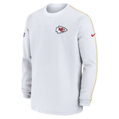 Kansas City Chiefs Nike 2024 Sideline Coaches Long Sleeve Top