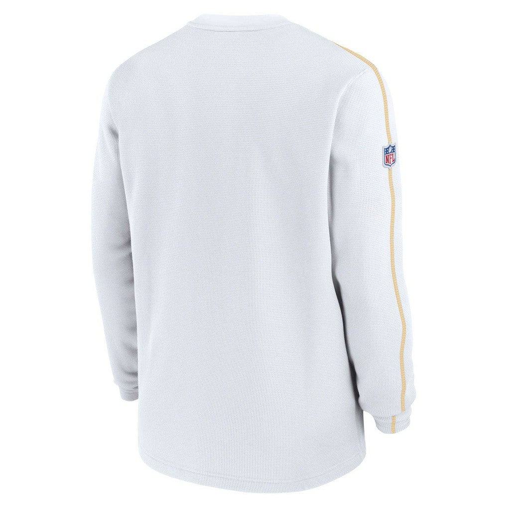 Kansas City Chiefs Nike 2024 Sideline Coaches Long Sleeve Top