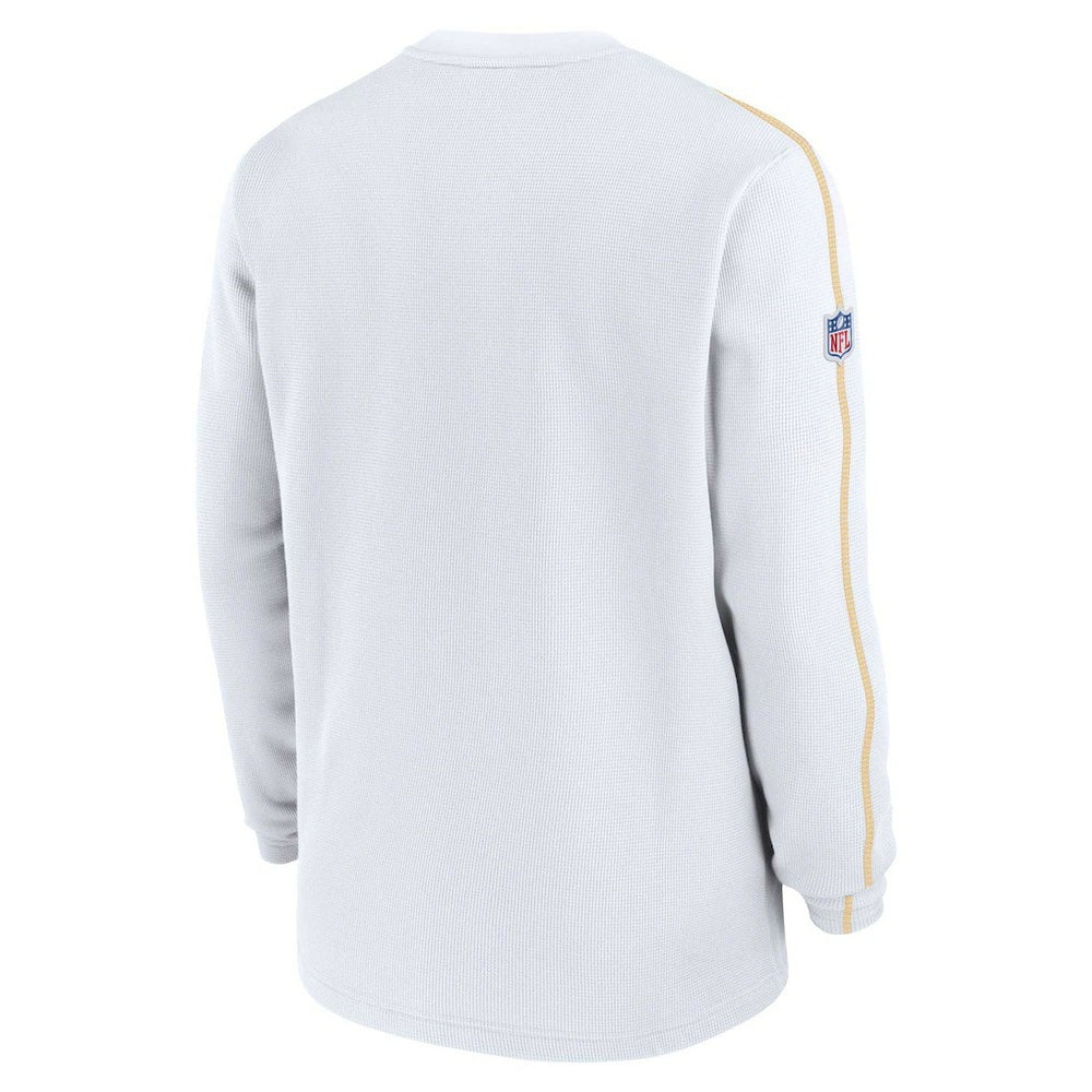 Kansas City Chiefs Nike 2024 Sideline Coaches Long Sleeve Top