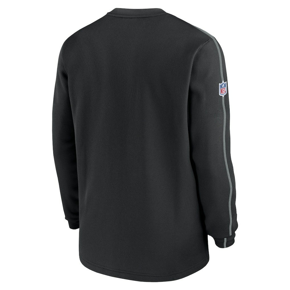 Las Vegas Raiders Nike 2024 Sideline Coaches Long Sleeve Top