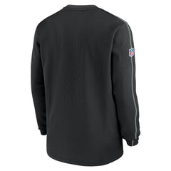 Las Vegas Raiders Nike 2024 Sideline Coaches Long Sleeve Top