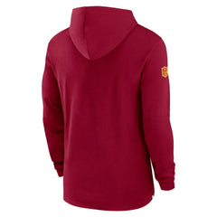 Washington Commanders Nike 2024/25 Sideline Performance Long Sleeve Hoodie T-Shirt
