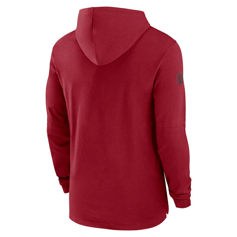 Arizona Cardinals Nike 2024/25 Sideline Performance Long Sleeve Hoodie T-Shirt