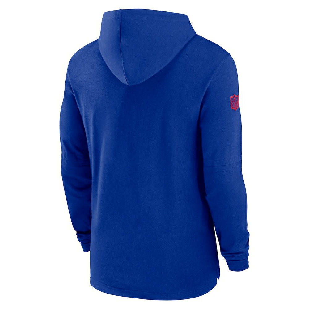Buffalo Bills Nike 2024/25 Sideline Performance Long Sleeve Hoodie T-Shirt