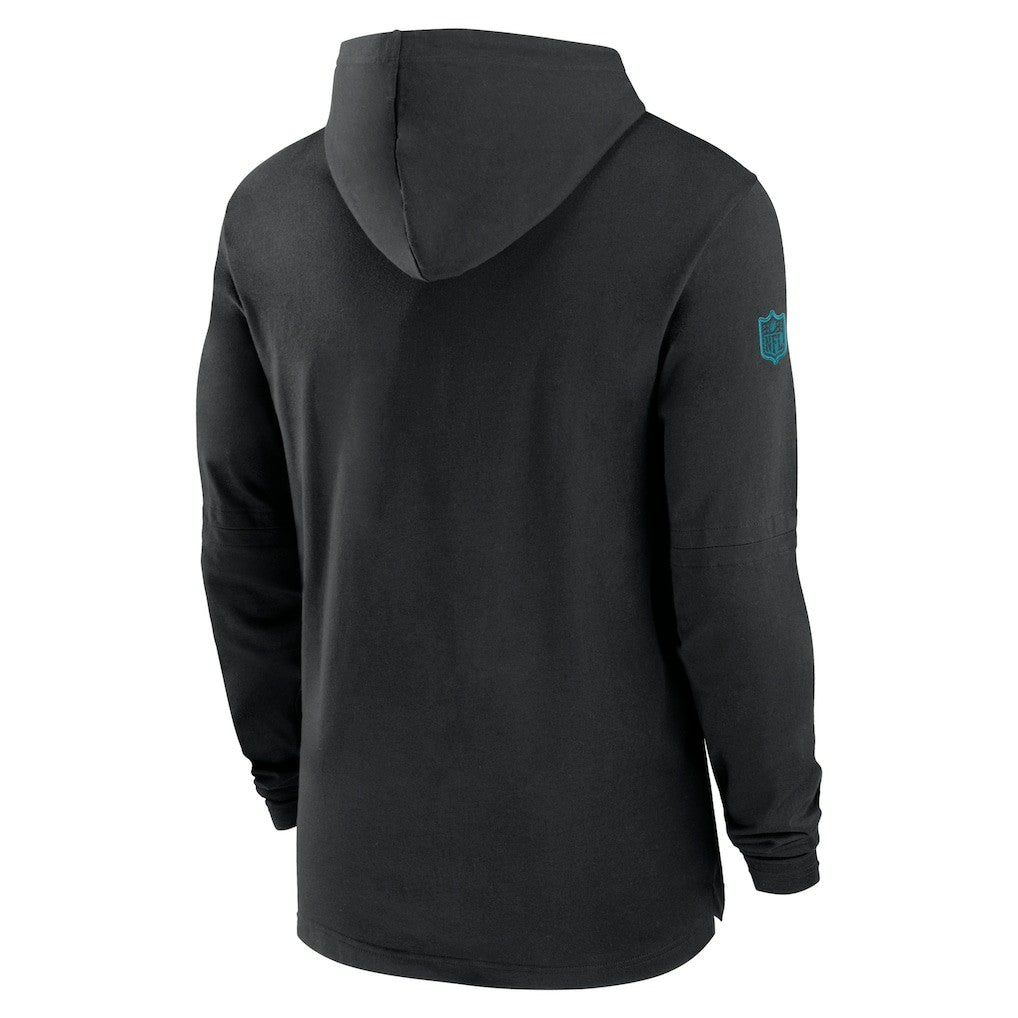 Jacksonville Jaguars Nike 2024/25 Sideline Performance Long Sleeve Hoodie T-Shirt