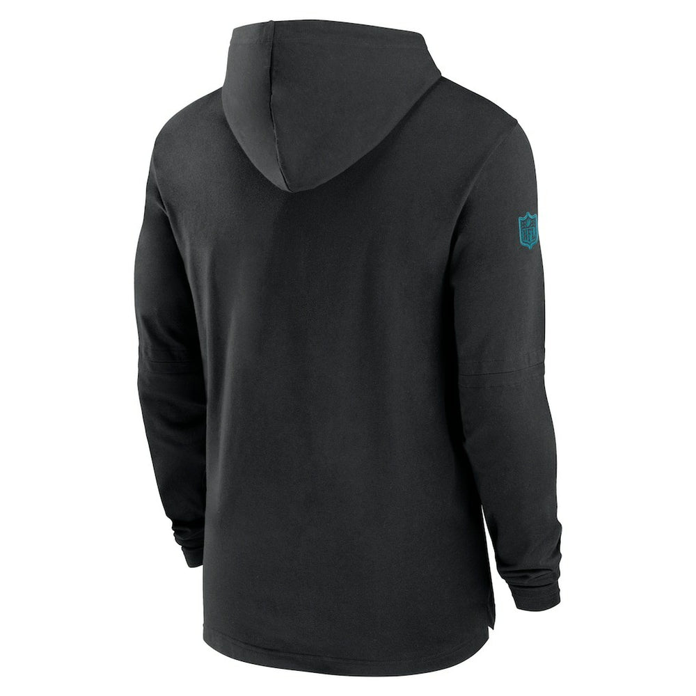 Jacksonville Jaguars Nike 2024/25 Sideline Performance Long Sleeve Hoodie T-Shirt