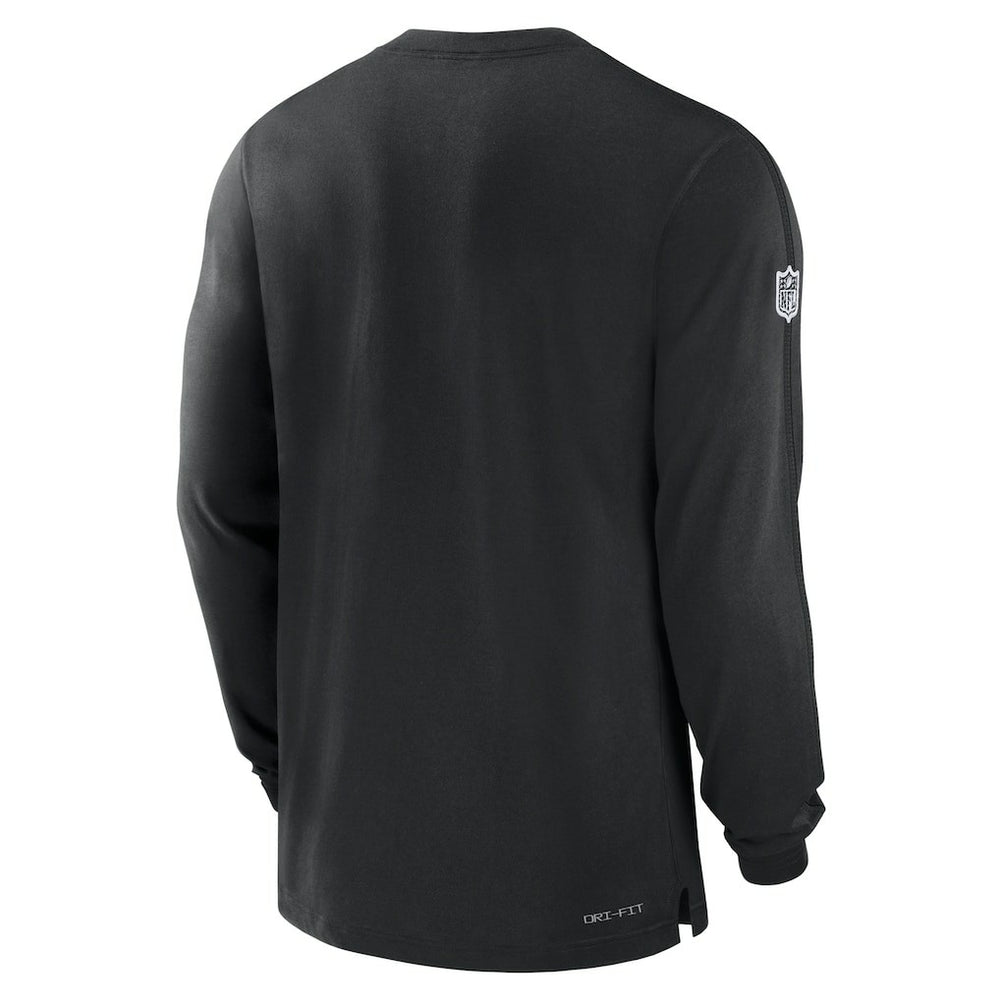 Las Vegas Raiders Nike Sideline Player Performance Long Sleeve T-Shirt