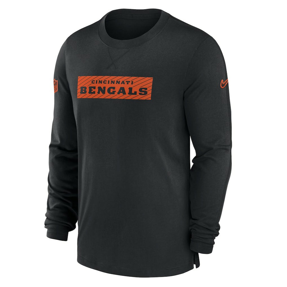 Cincinnati Bengals Nike Sideline Player Performance Long Sleeve T-Shirt