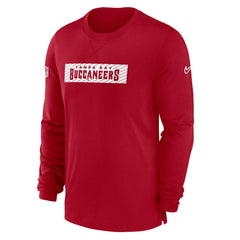 Tampa Bay Buccaneers Nike Sideline Player Performance Long Sleeve T-Shirt