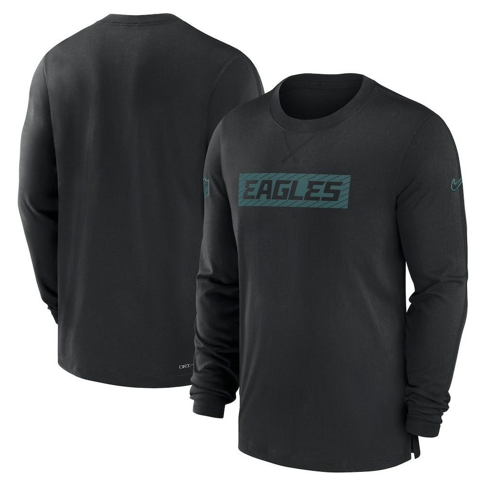 Philadelphia Eagles Nike Sideline Player Performance Long Sleeve T-Shirt