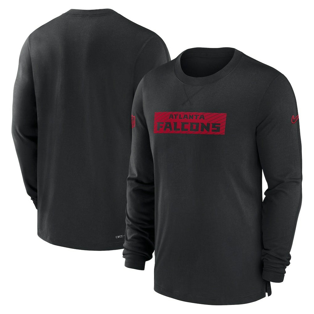 Atlanta Falcons Nike Sideline Player Performance Long Sleeve T-Shirt