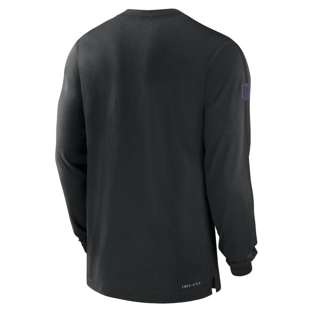 Baltimore Ravens Nike Sideline Player Performance Long Sleeve T-Shirt