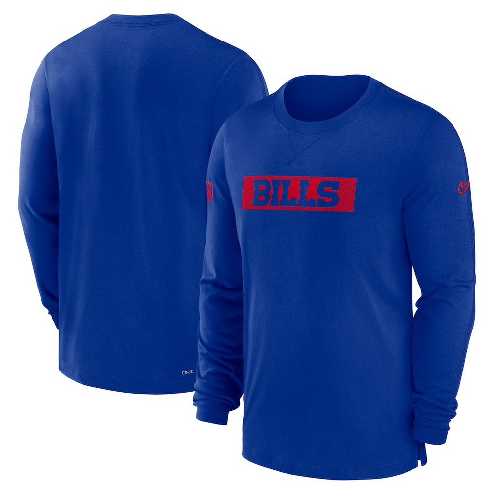 Buffalo Bills Nike Sideline Player Performance Long Sleeve T-Shirt