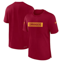 Washington Commanders Nike Sideline Player Performance T-Shirt