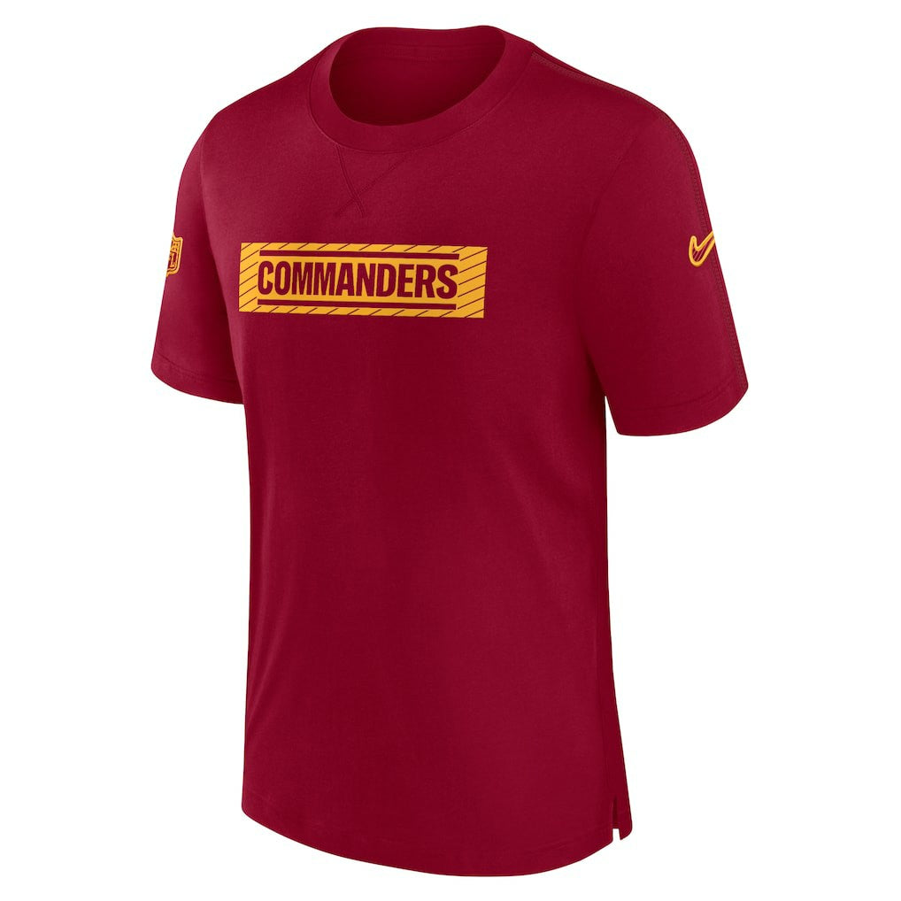 Washington Commanders Nike Sideline Player Performance T-Shirt