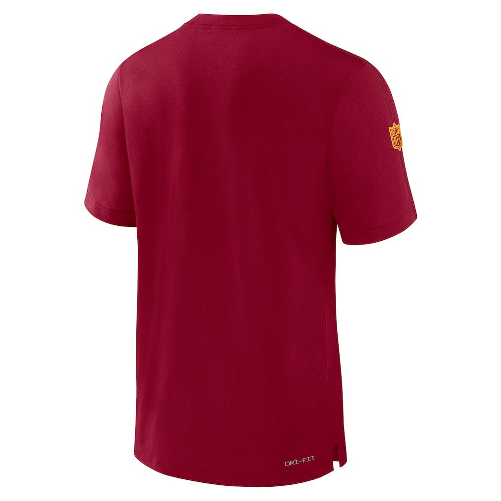 Washington Commanders Nike Sideline Player Performance T-Shirt