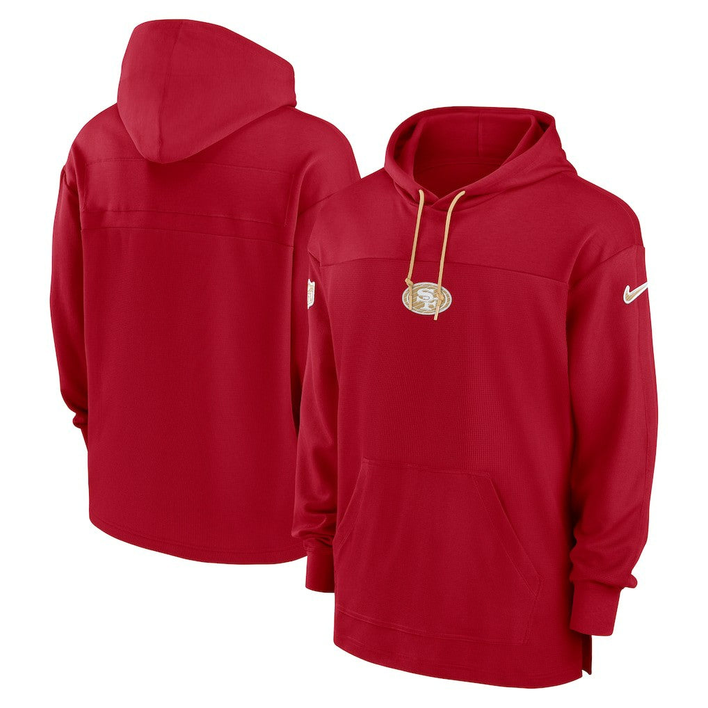 San Francisco 49ers Nike Sideline Jersey Performance Pullover Hoodie
