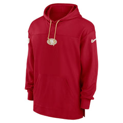 San Francisco 49ers Nike Sideline Jersey Performance Pullover Hoodie