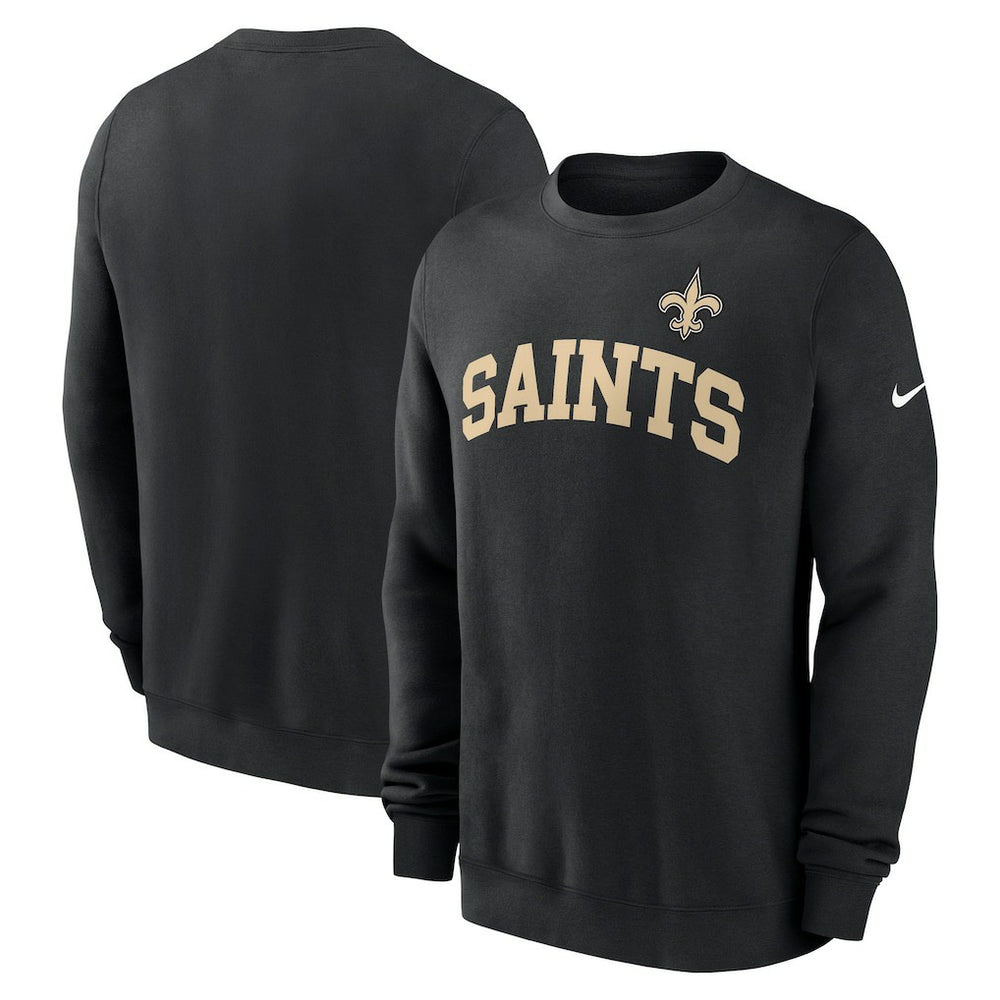 New Orleans Saints Nike Club Pullover Sweatshirt