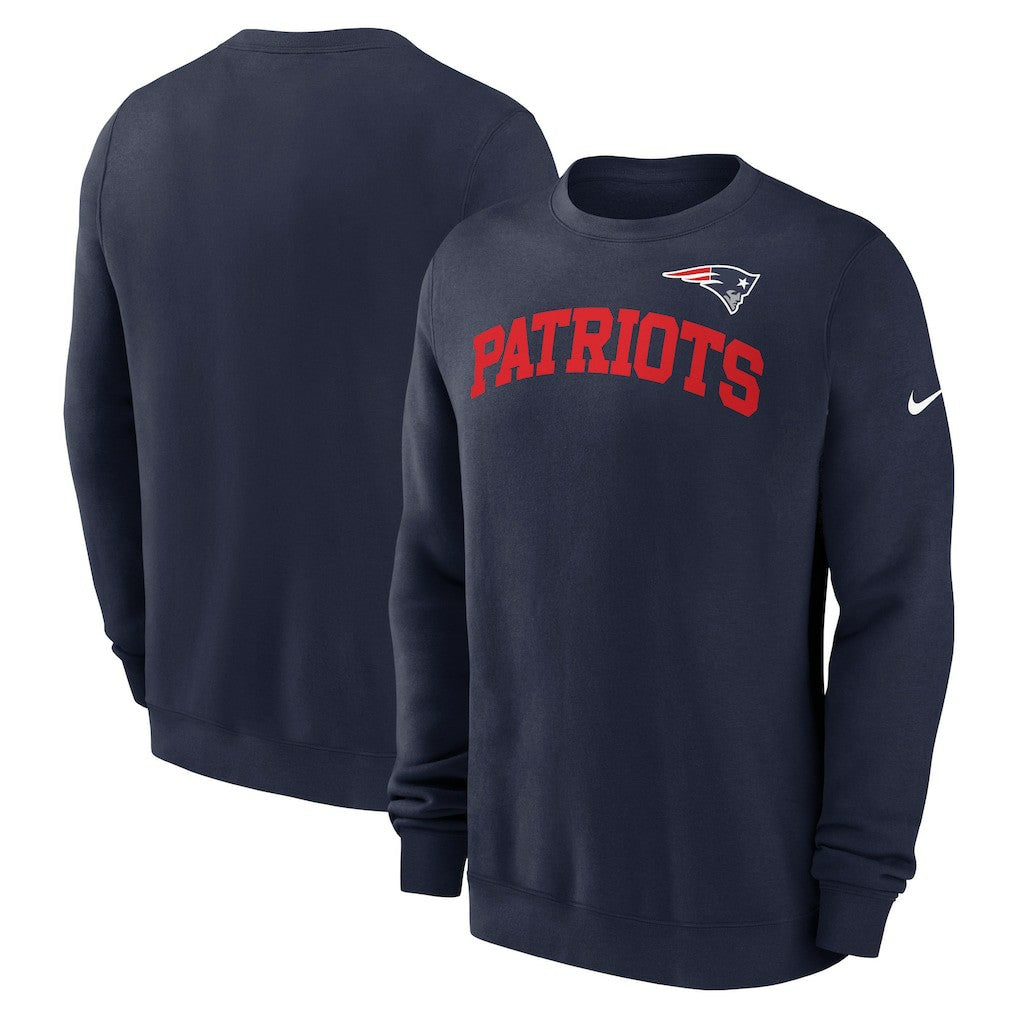 New England Patriots Nike Club Pullover Sweatshirt