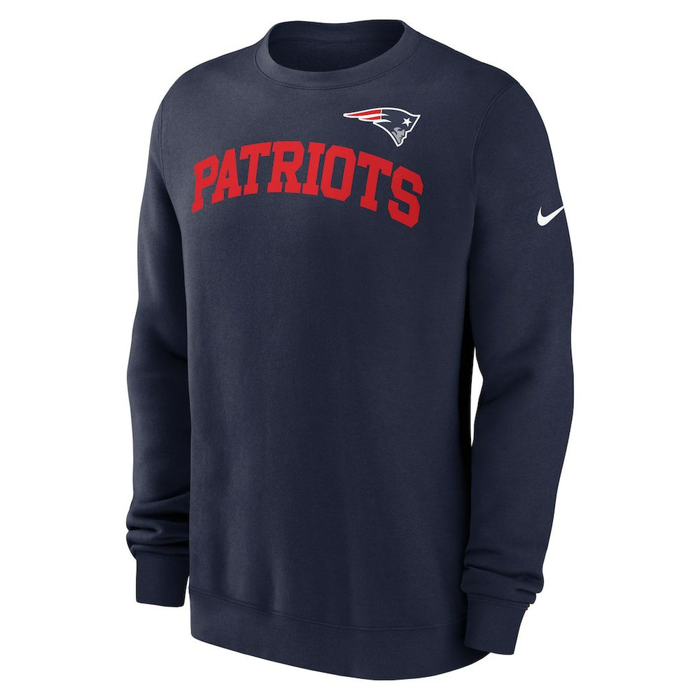 New England Patriots Nike Club Pullover Sweatshirt