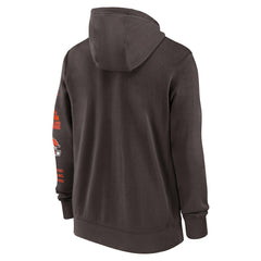 Cleveland Browns Nike Primetime Club Full-Zip Hoodie