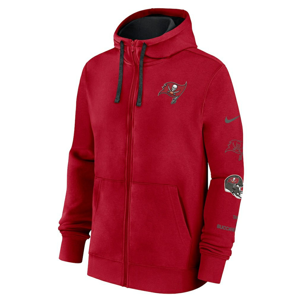 Tampa Bay Buccaneers Nike Primetime Club Full-Zip Hoodie