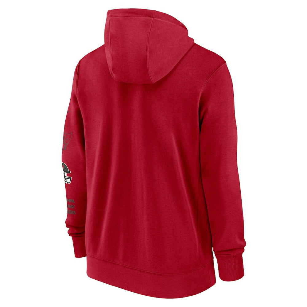 Tampa Bay Buccaneers Nike Primetime Club Full-Zip Hoodie