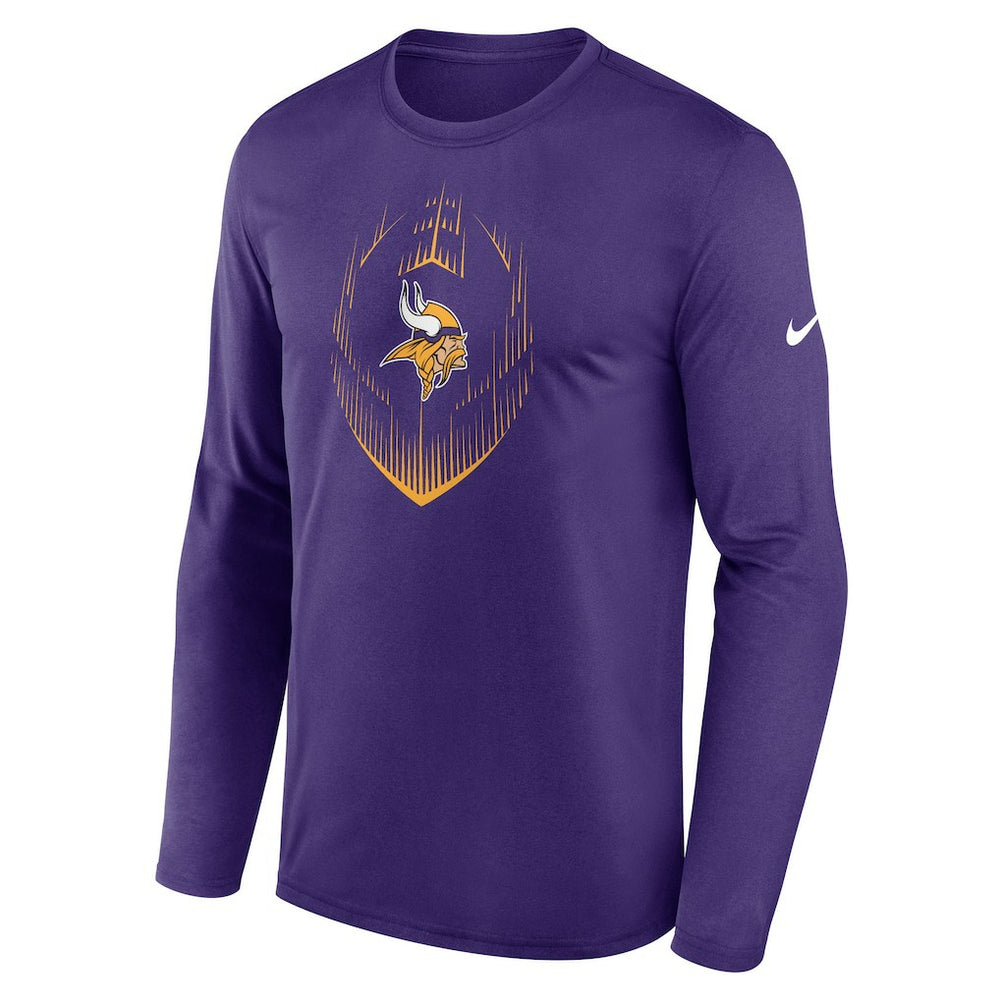 Minnesota Vikings Nike Icon Legend Performance Long Sleeve T-Shirt