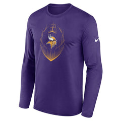 Minnesota Vikings Nike Icon Legend Performance Long Sleeve T-Shirt
